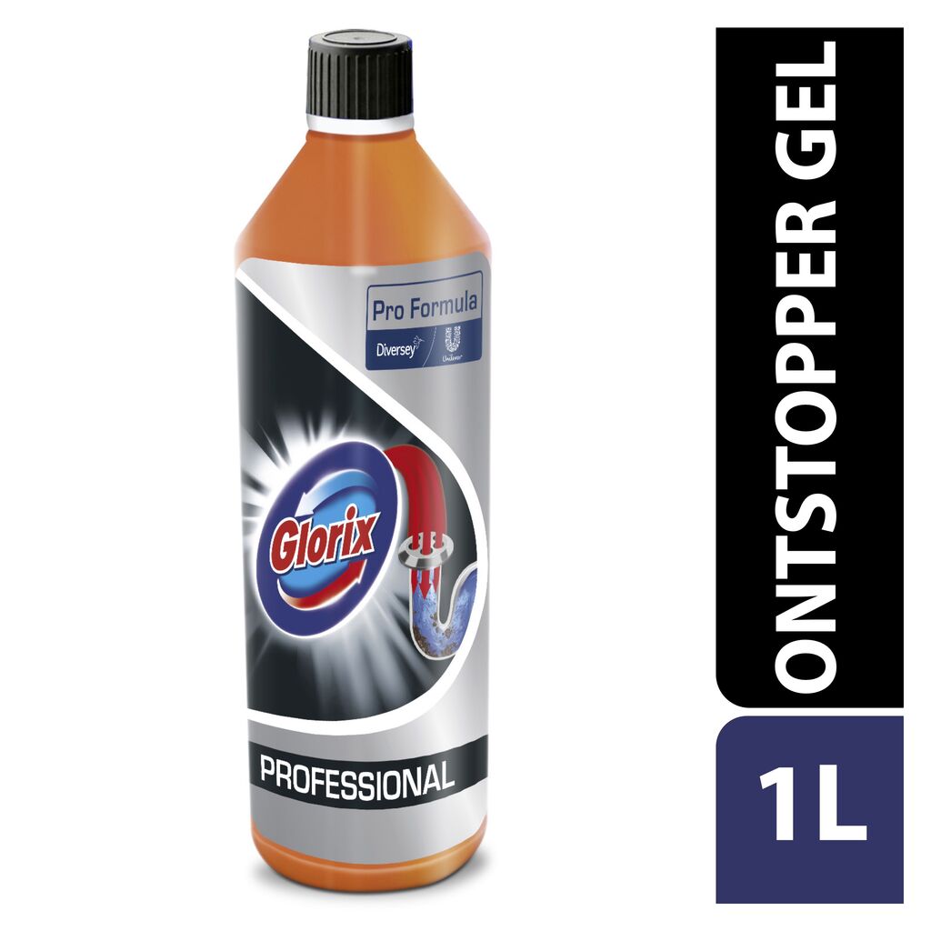 Glorix Pro Formula Ontstopper Gel 6x1L - Gel ontstopper