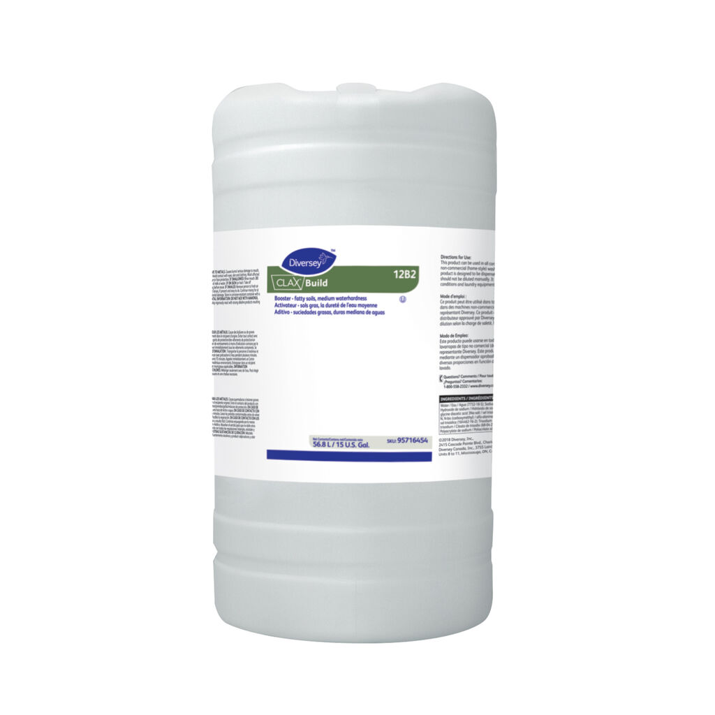 Clax® Build 12B2 12B2, 15gal - Booster - fatty soils, medium water hardness