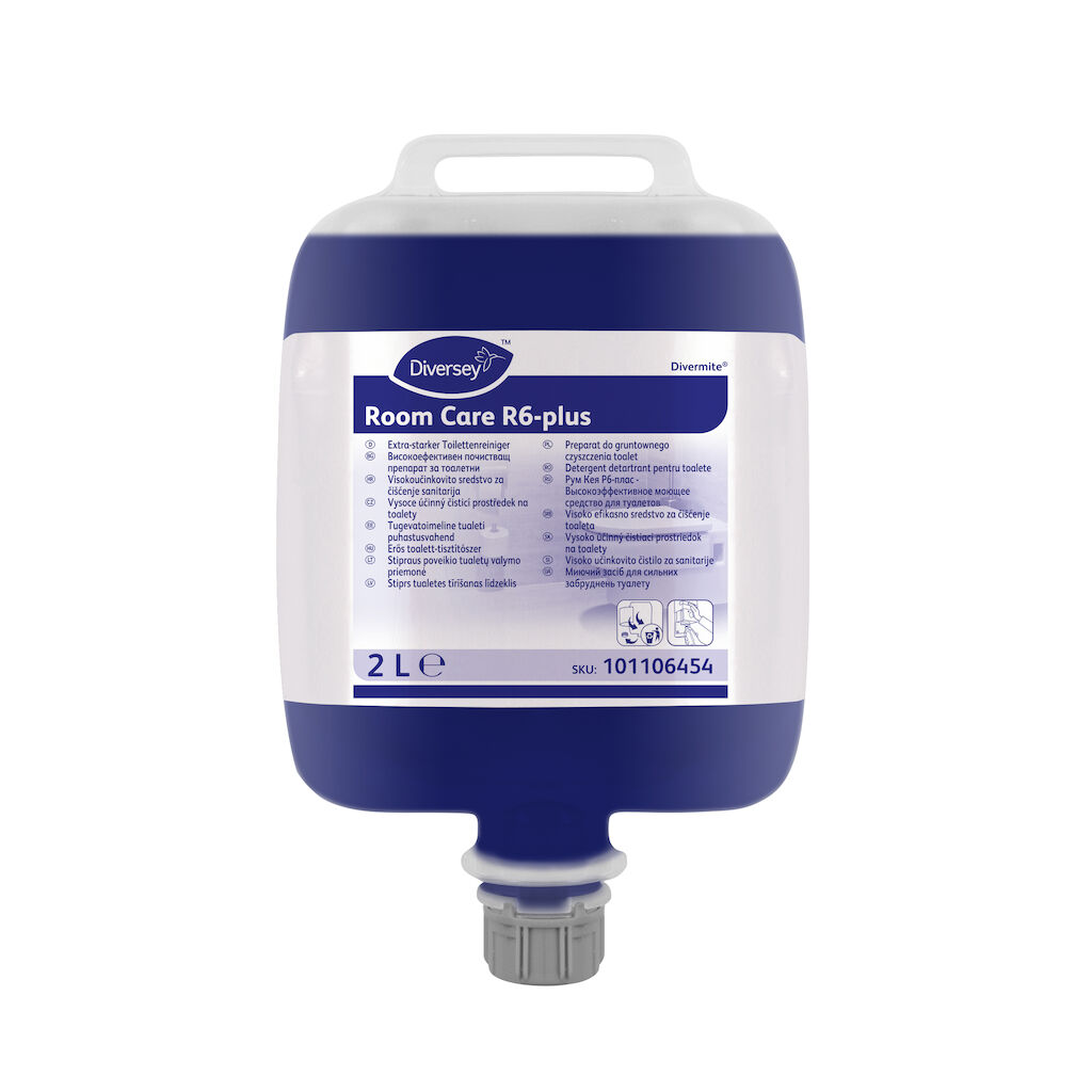 Room Care R6-plus 2x2L - Toalett-tisztító koncentrátum- erős szennyeződésekre