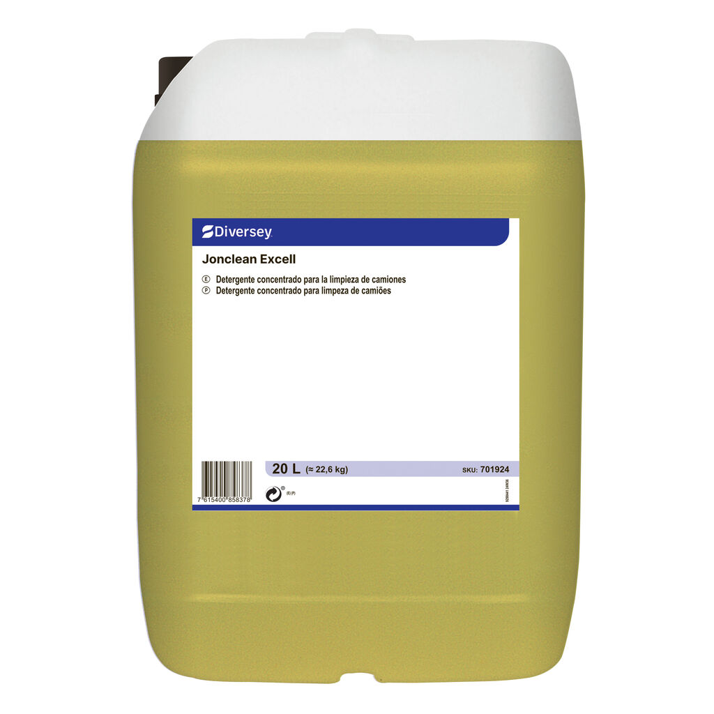 Jonclean Excell 20L - Detergente concentrado para la limpieza de camiones