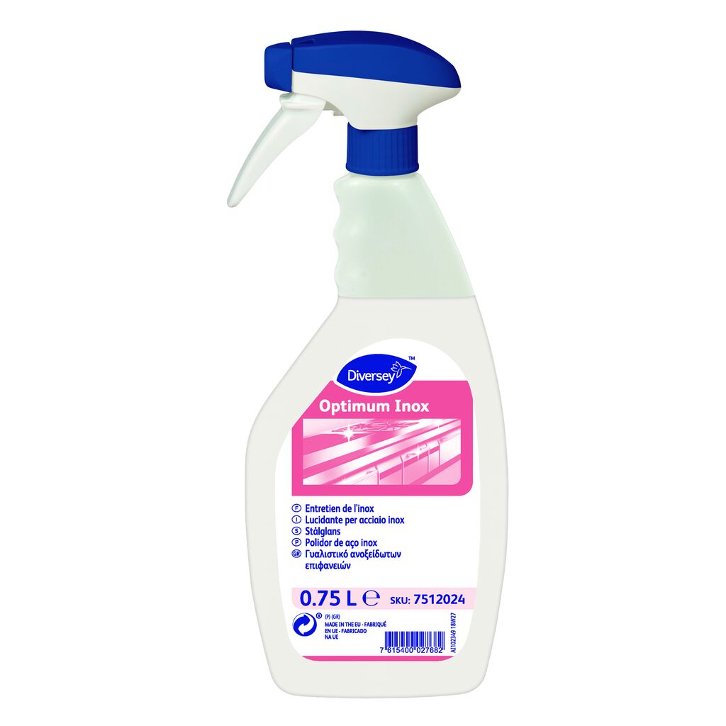 Optimum Inox 6x0.75L - Lucidante per acciaio inox