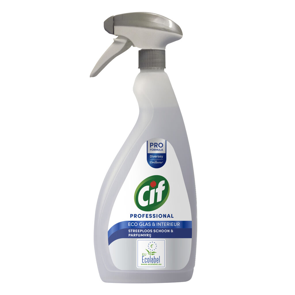 Cif Professional Eco Glass & Multi Surface 6x0.75L