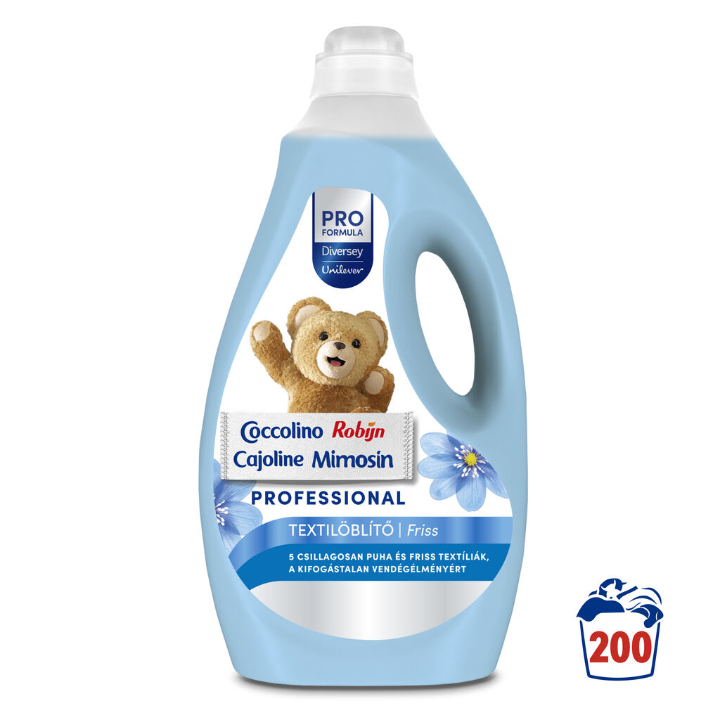 Coccolino Fresh Professional Textilöblítő koncentrátum 2x5L - A jól ismert és megbízható Coccolino öblítő megújult külsővel.
