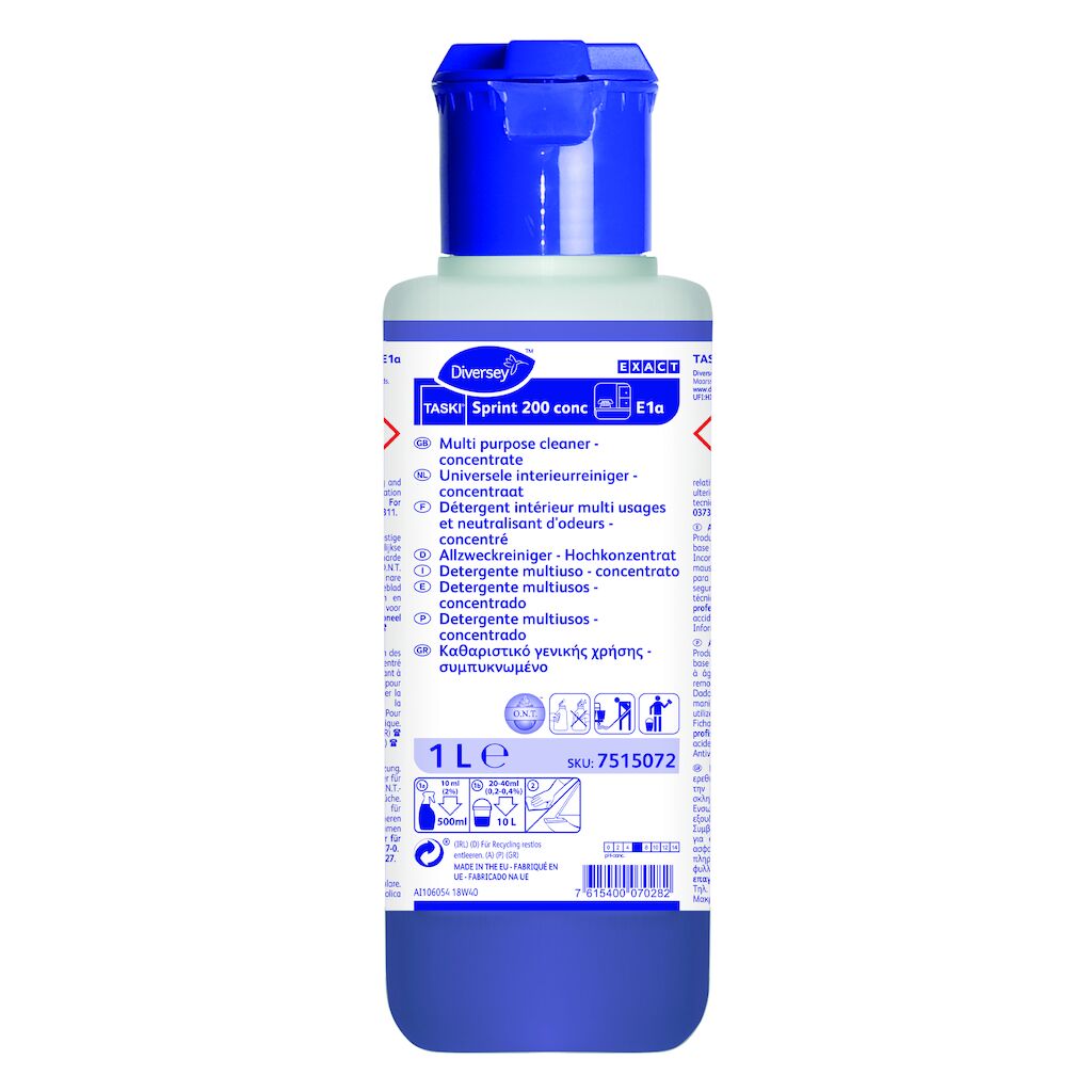 TASKI Sprint 200 conc 6x1L - Dagelijkse universele reiniger