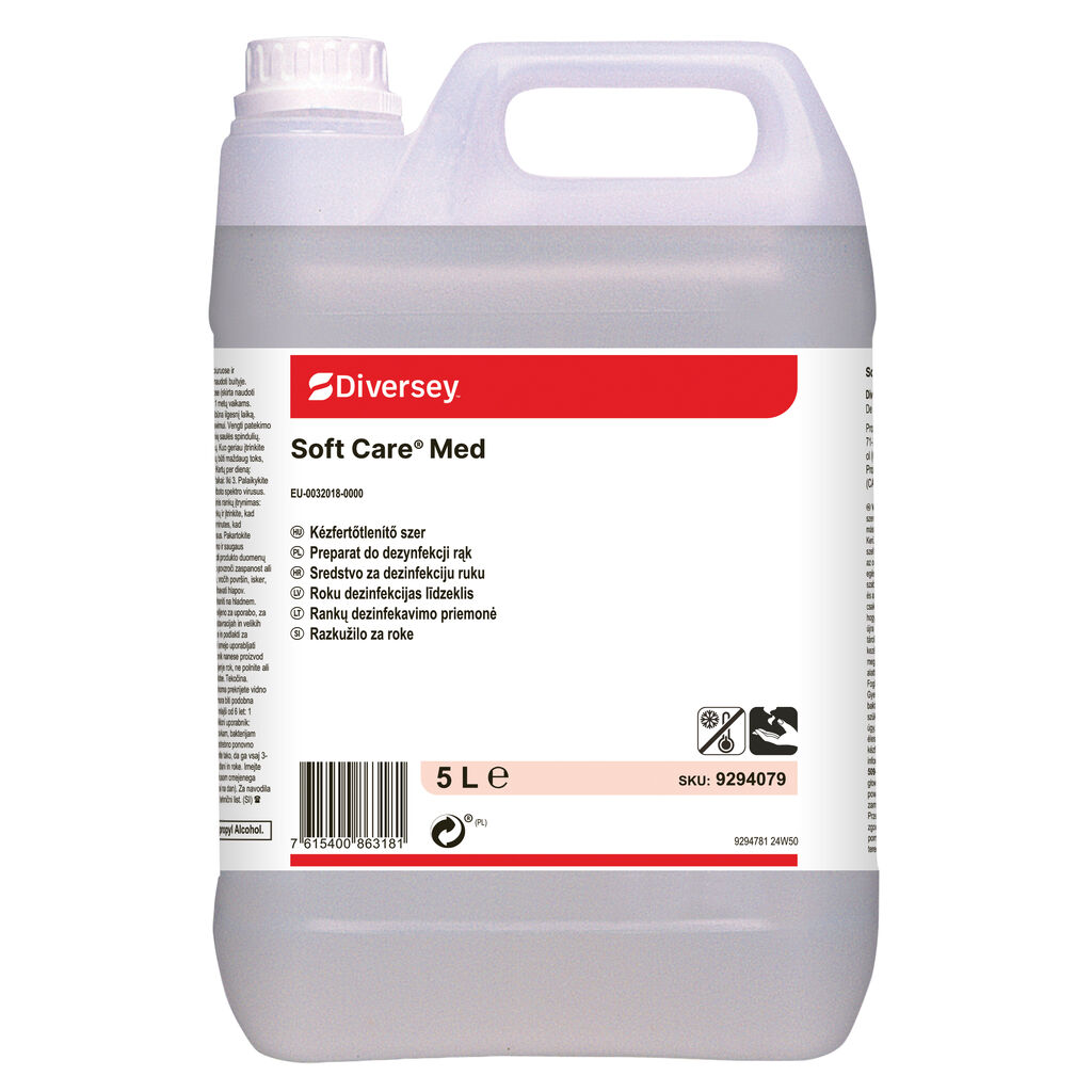 Soft Care Med 2x5L - Azonnali kézfertőtlenítő / bőrfertőtlenítőszer