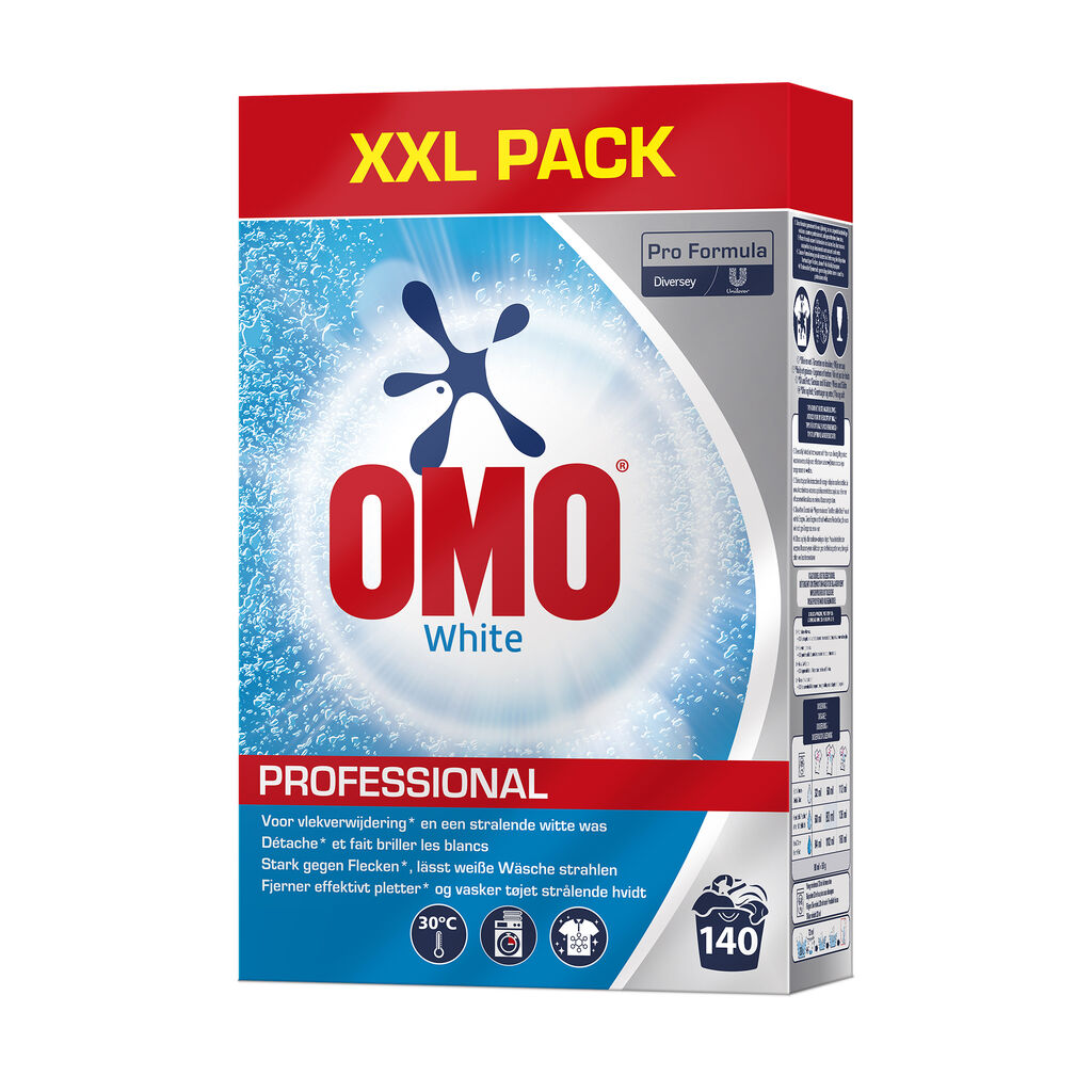Omo Professional White 7kg - Lessive complète