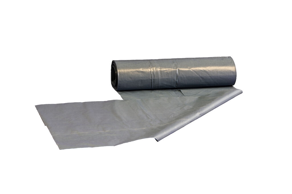 Vuilniszak - HDPE 25x20st - 61 x 80 cm / 60 L / 20 my - Grijs