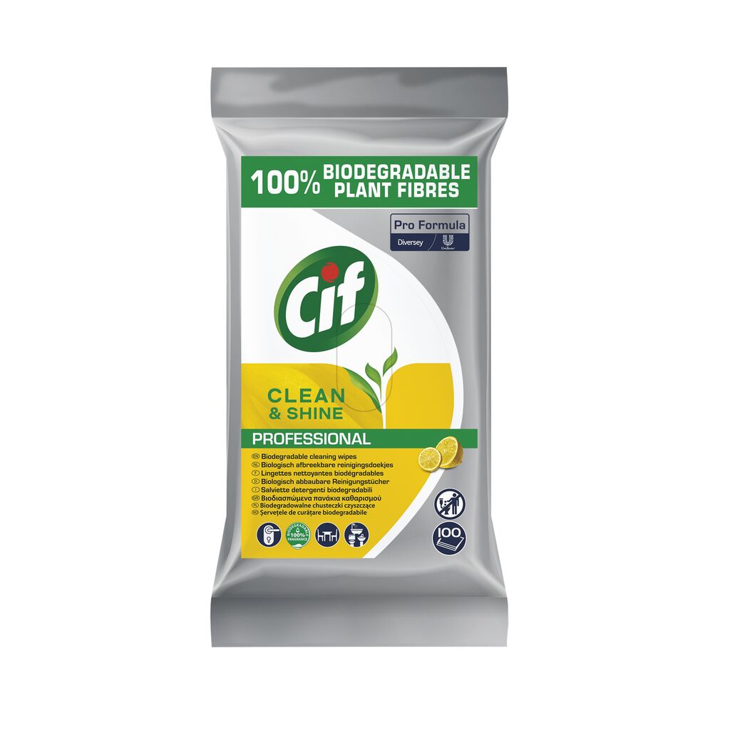 Cif Pro Formula Multipurpose Cleaning Wipes 4x100pc - Multipurpose cleaning wipes