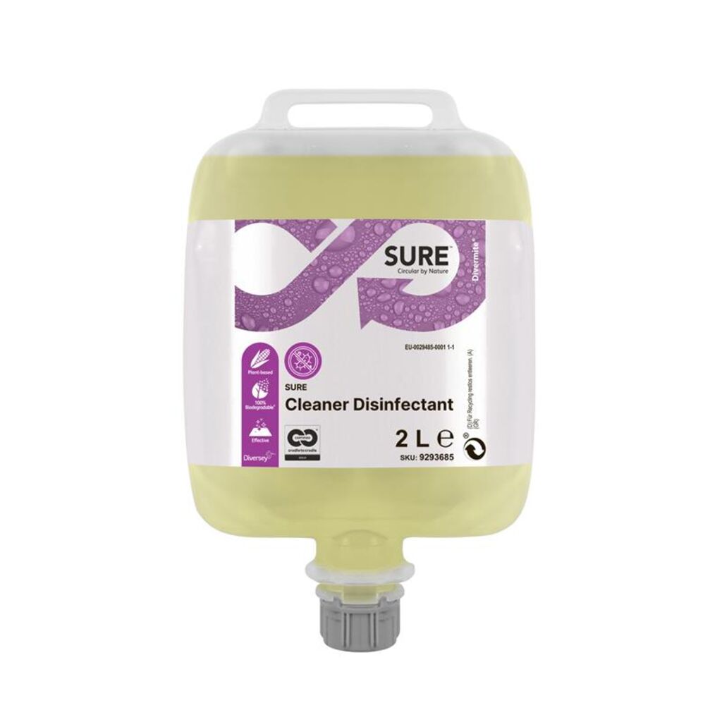 SURE Cleaner Disinfectant 3x2L