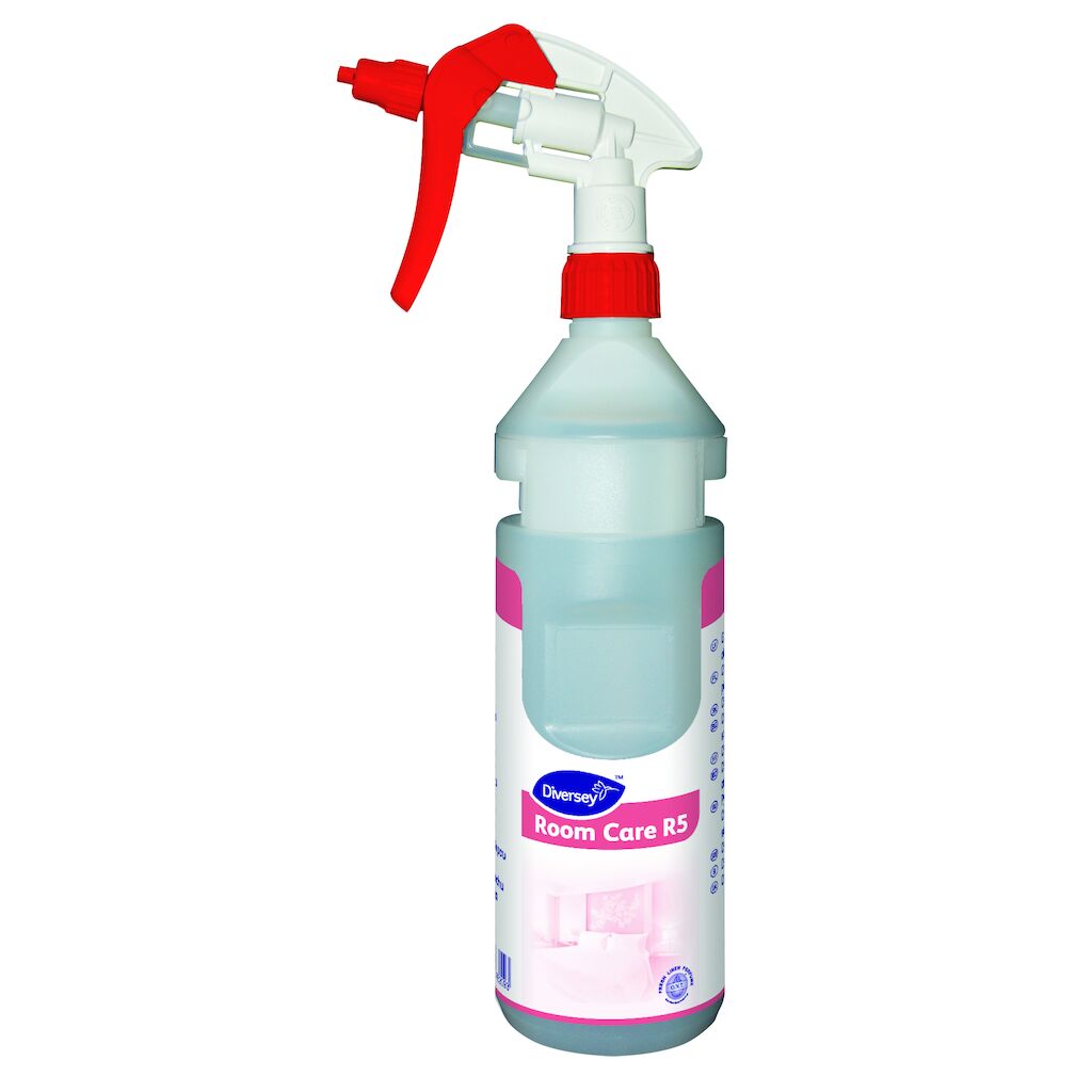 Room Care R5-plus Empty Bottlekit - 750ml R5 6x1szt. - butelka ze spryskiwaczem 750 ml do produktu Room Care R5 do dozowników Divermite®/Diverflow®
