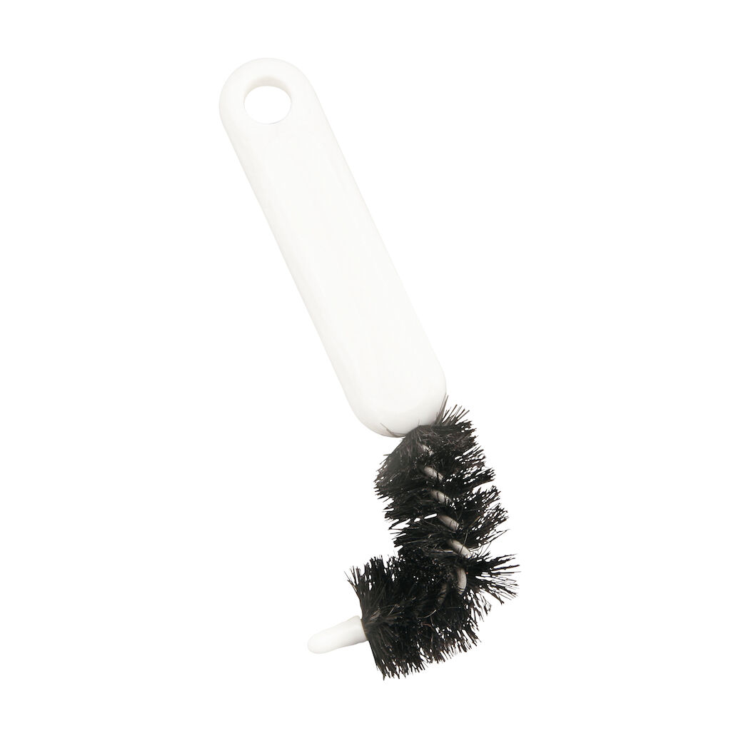 Overflow Drain Brush 2x1pc - 130 x 50 x 25 mm - Blanc - Forme idéale pour nettoyer le trop-plein du lavabo