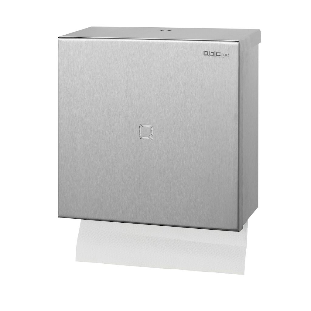 Qbic vouwhanddoekdispenser 1st - Vouwhanddoekdispenser