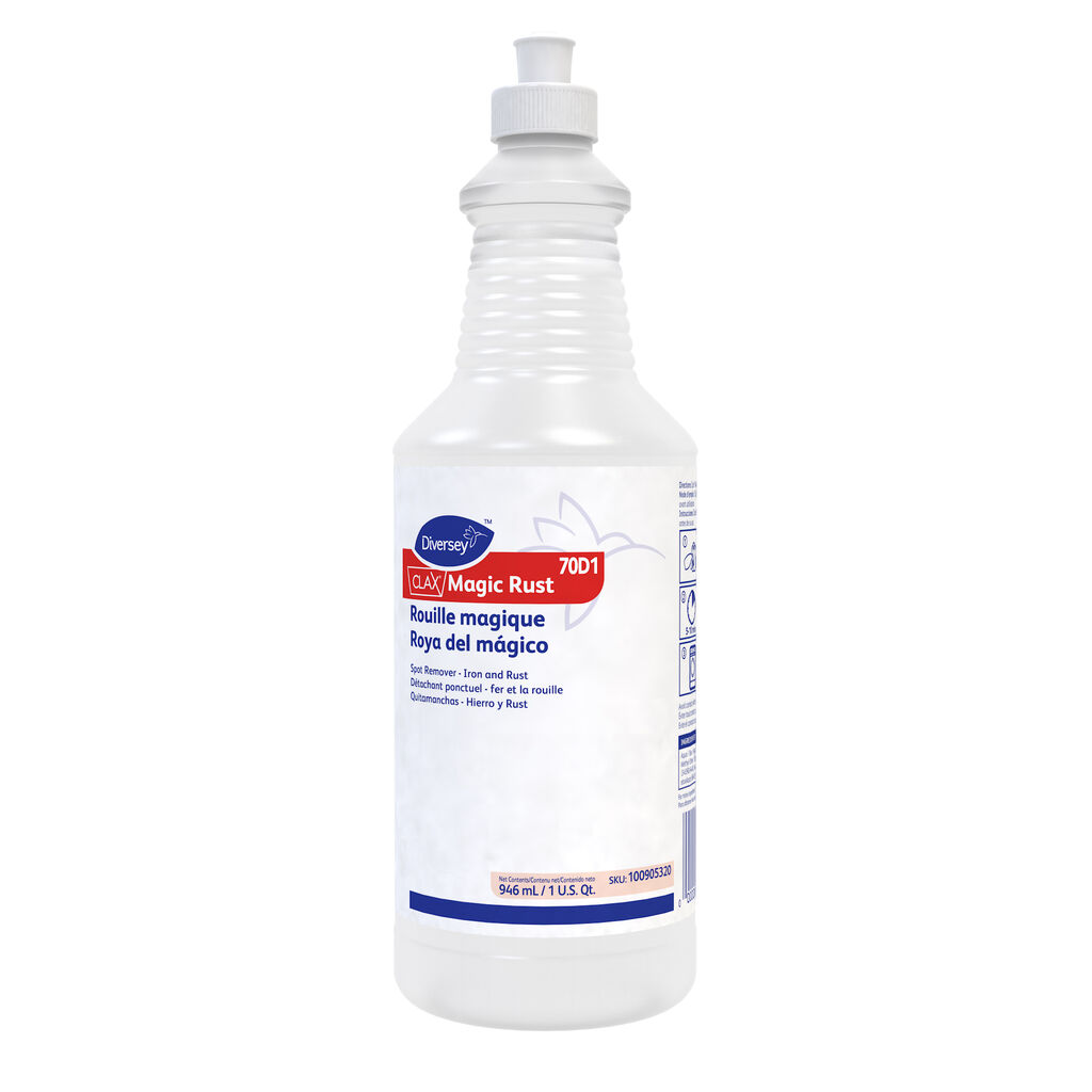 Clax® Magic Rust 70D1, 32foz, 6/CT - Spot Remover - Iron and Rust