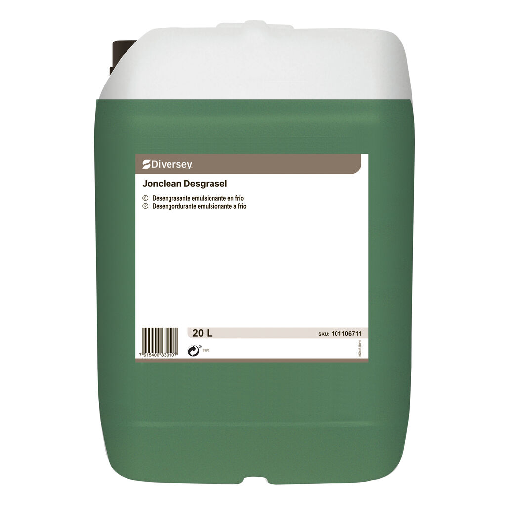 Jonclean Desgrasel 20L - Desengrasante emulsionante en frio