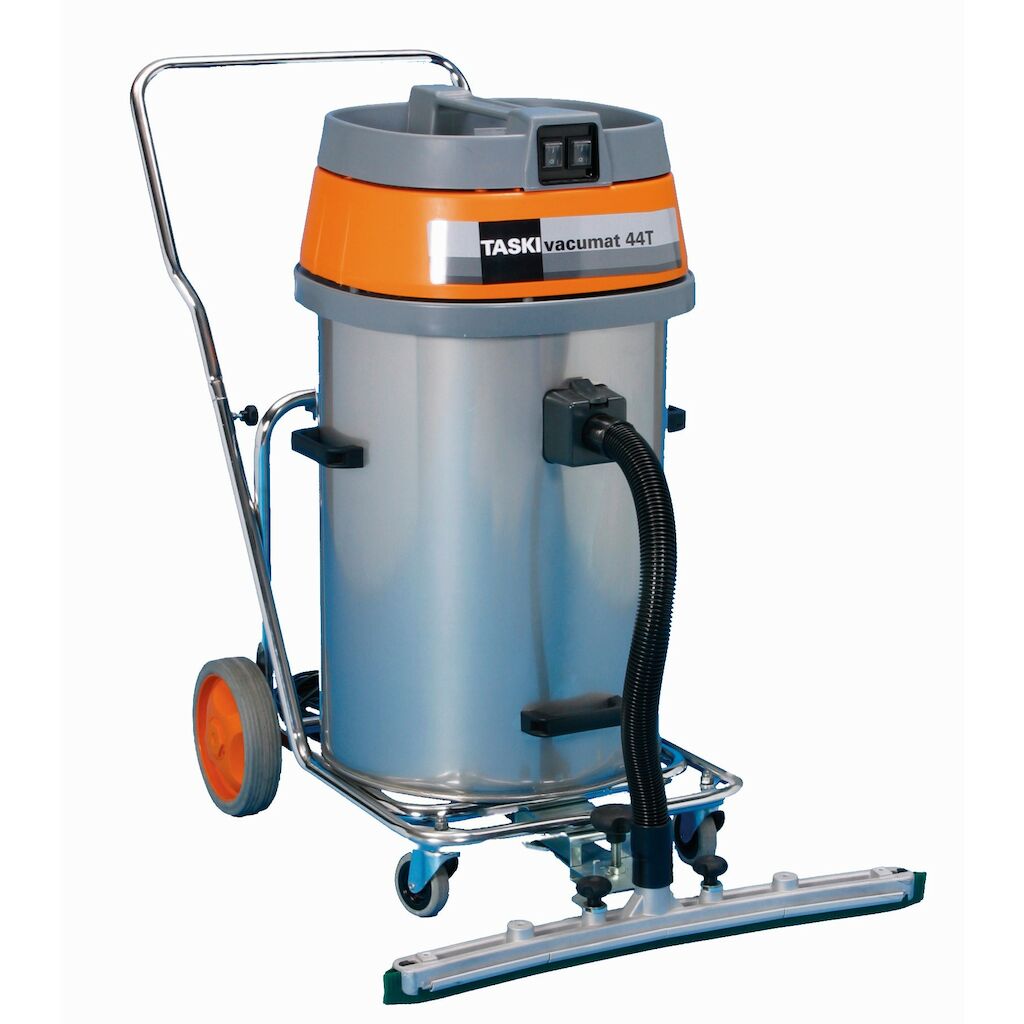 TASKI vacumat 44 T 1st - Krachtige RVS waterzuiger met kiepsysteem, excl. voortrein en handzuigset