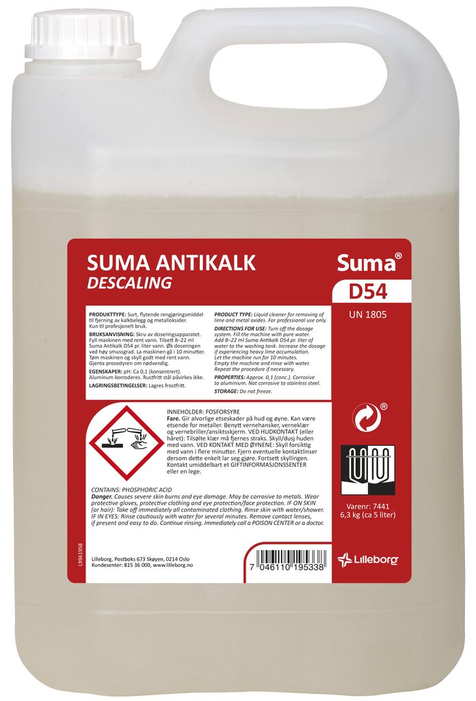 SUMA ANTIKALK D54 3x6.3kg