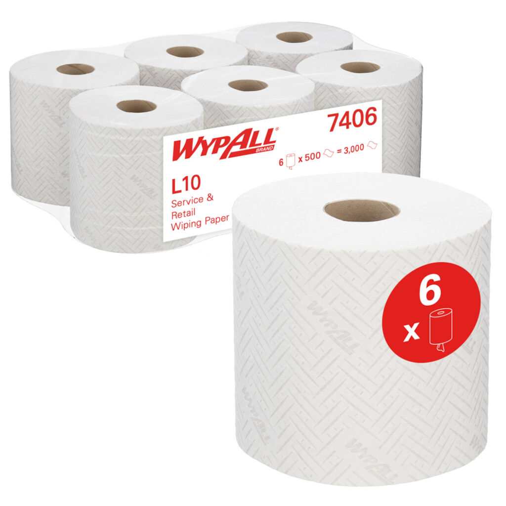 KC Wypall L10 6x500Stk.