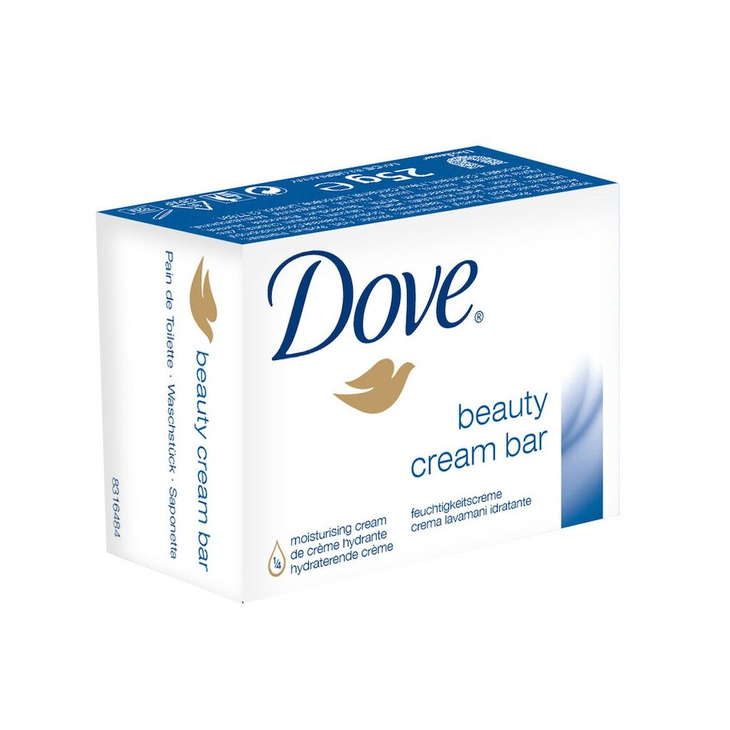 Dove Beauty Cream Bar 126x0.025kg - Gentle hand wash soap bar