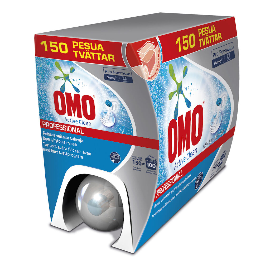 Omo Professional Active Clean 7.5L - Pyykinpesuneste