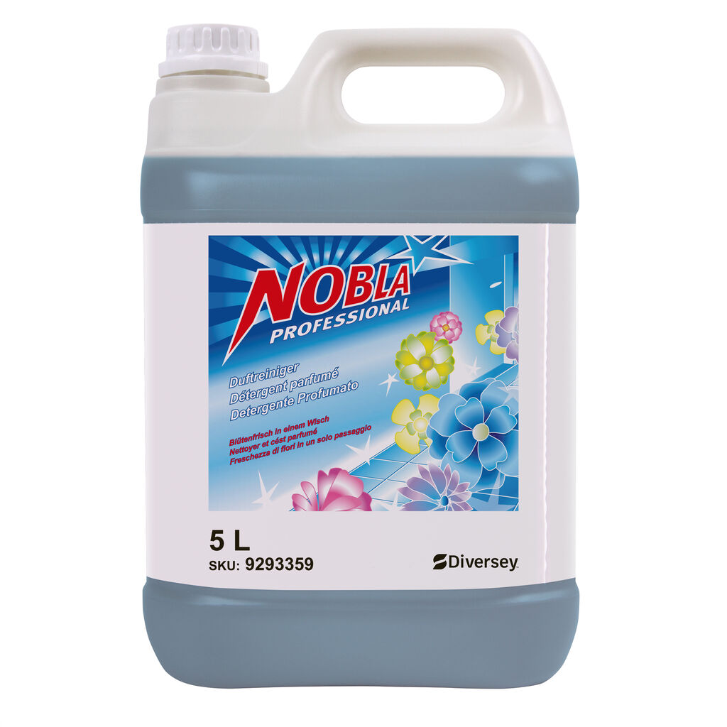 Nettoyant parfumé Nobla 2x5L - Nettoyant désodorisant d'entretien