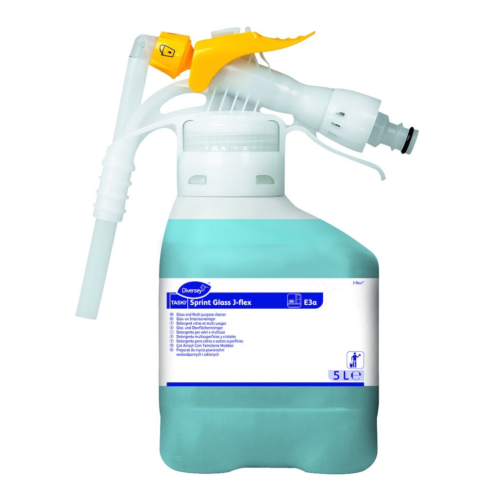 TASKI Sprint Glass J-flex E3a 5L - Detergente para vidros e multiusos em J-flex®