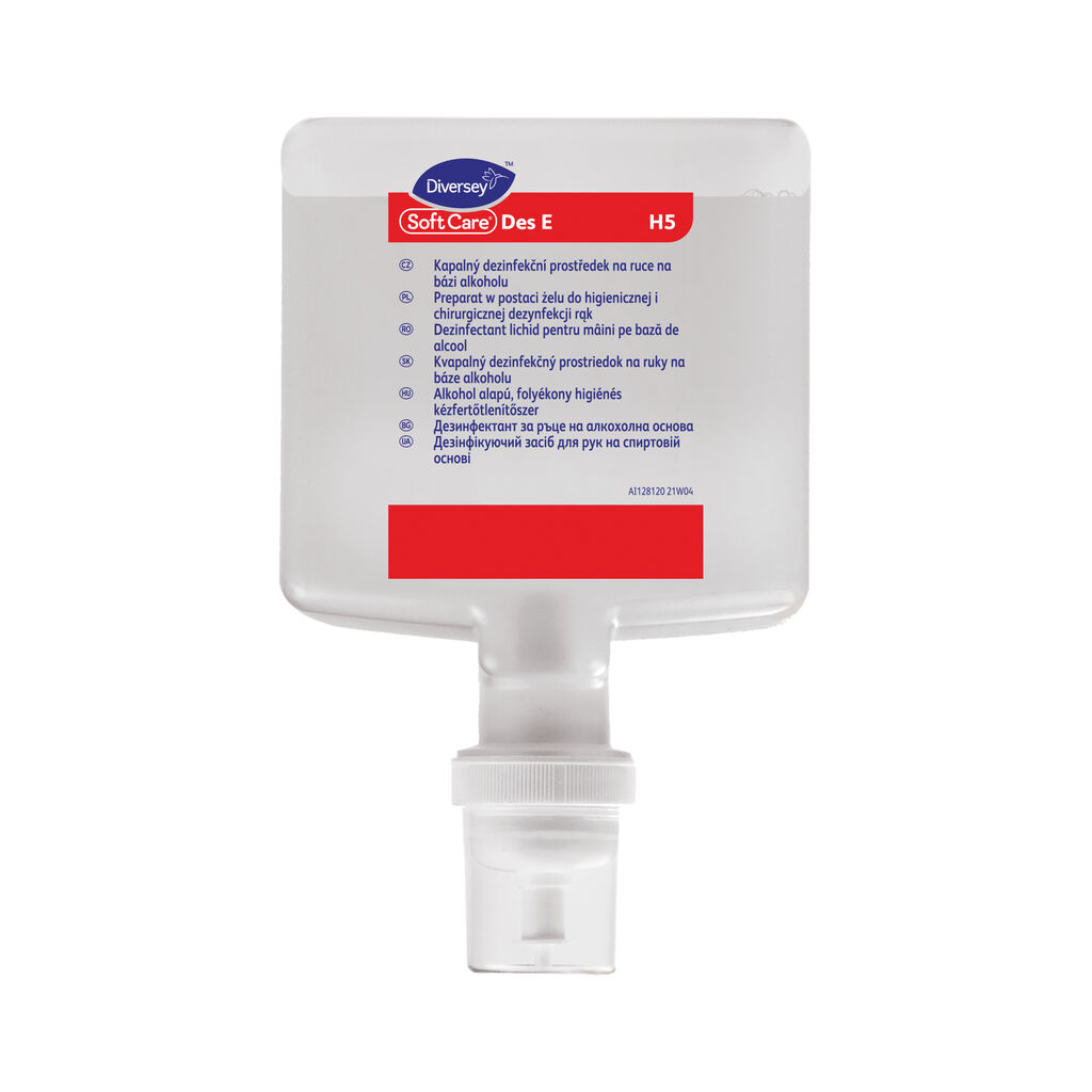 Soft Care Des E H5 4x1.3L - Dezinfectant lichid pentru mâini pe bază de alcool