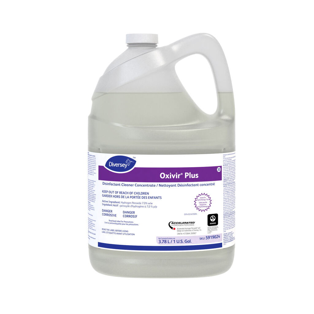 Oxivir® Plus Disinfectant Cleaner Concentrate 30, 1gal, 4/CT - Concentré de nettoyant désinfectant
