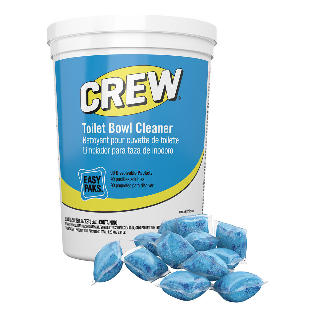 Crew® Easy Paks® Toilet Bowl Cleaner, 90ea, 2/CT - Nettoyant pour cuvette de toilette