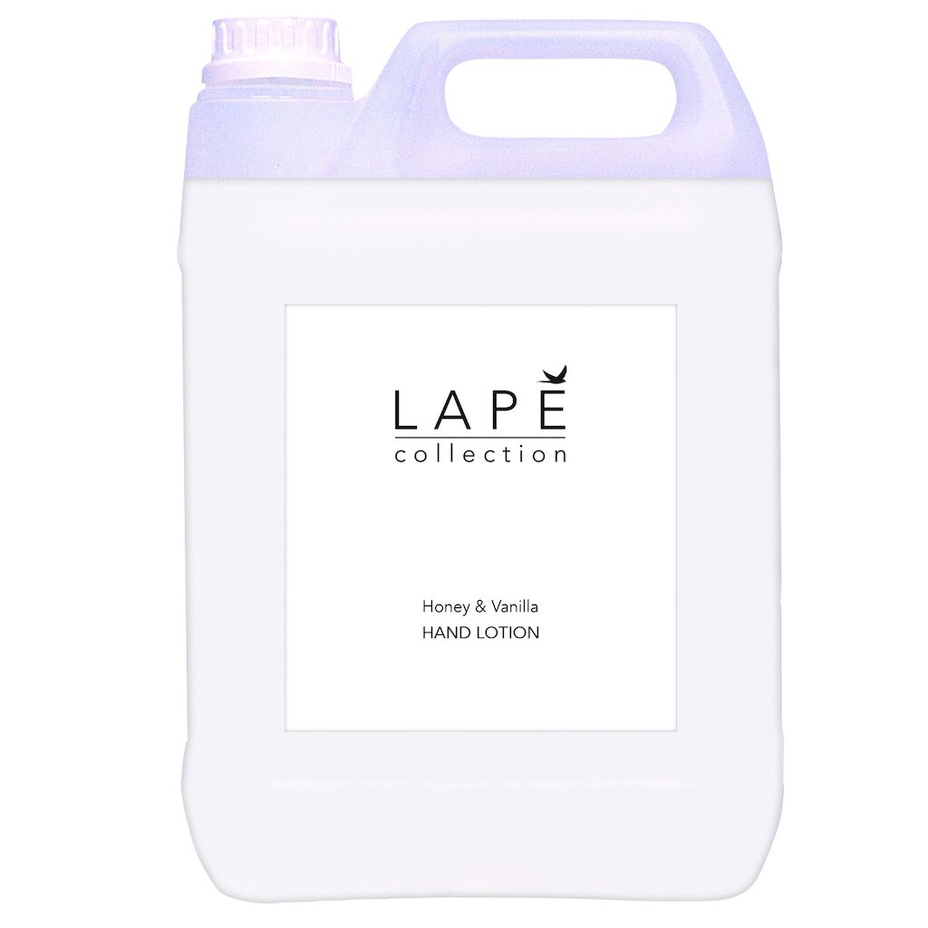 LAPĒ Collection Honey & Vanilla Hand & Body Lotion 2x5L - Crema per le mani arricchita con una fragranza di miele e vaniglia