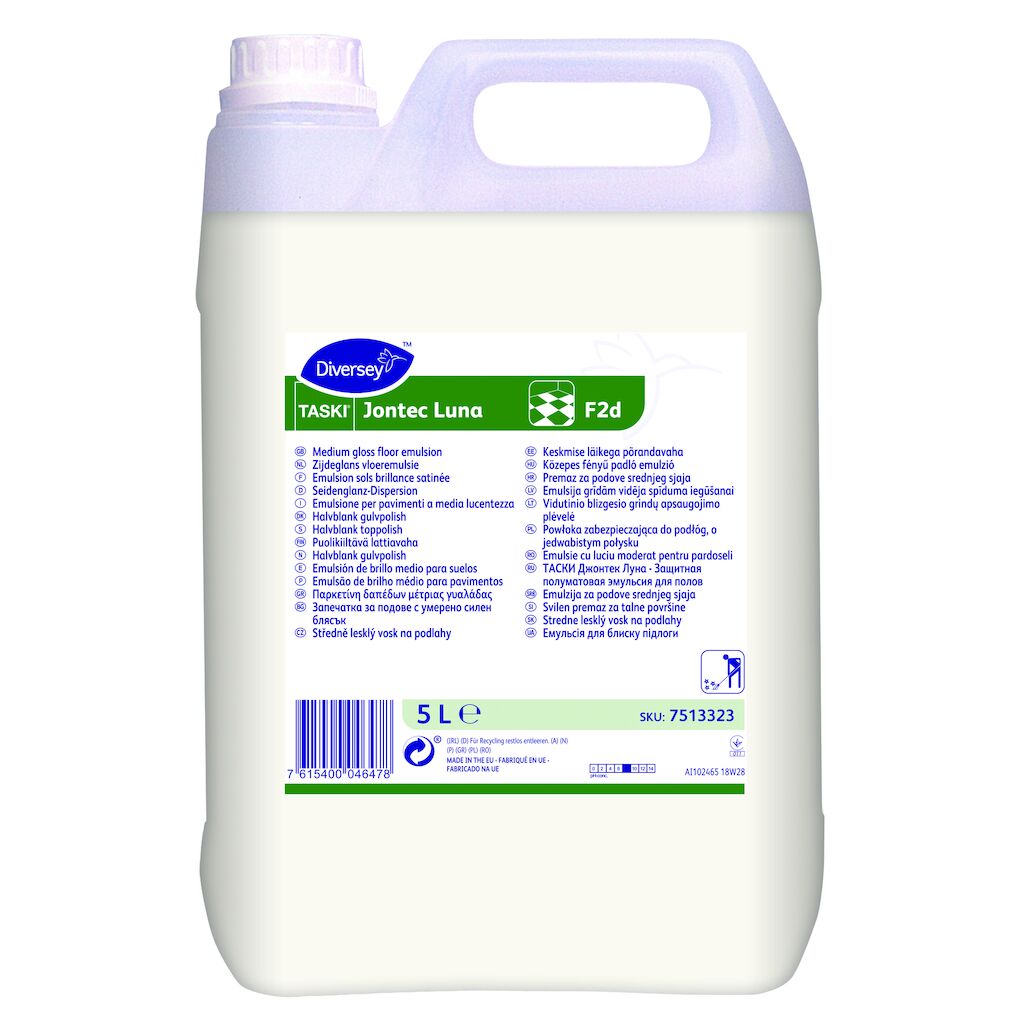 TASKI Jontec Luna F2d 2x5L - Středně lesklý vosk na podlahy