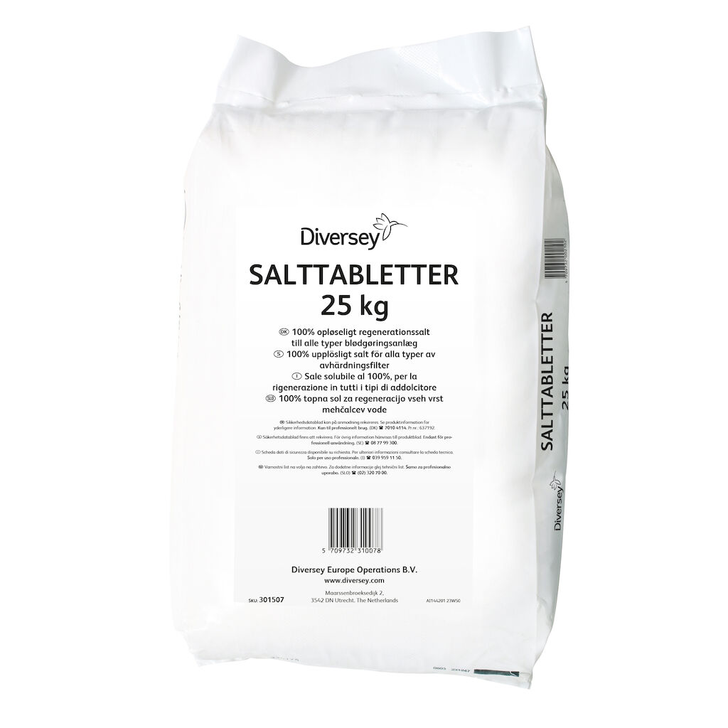 Pastiglie di sale 25kg - Sale in pastiglie speciale per addolcimento acqua