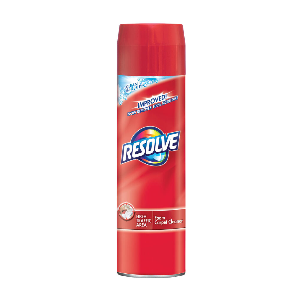 Resolve® High Traffic Area Foam Carpet Cleaner, 623g, 6/CT