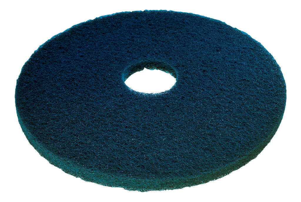 TASKI 3M Pad Blauw 5st - 20" / 51 cm - Blauw - Pad voor het nat schrobben van onbehandelde vloeren