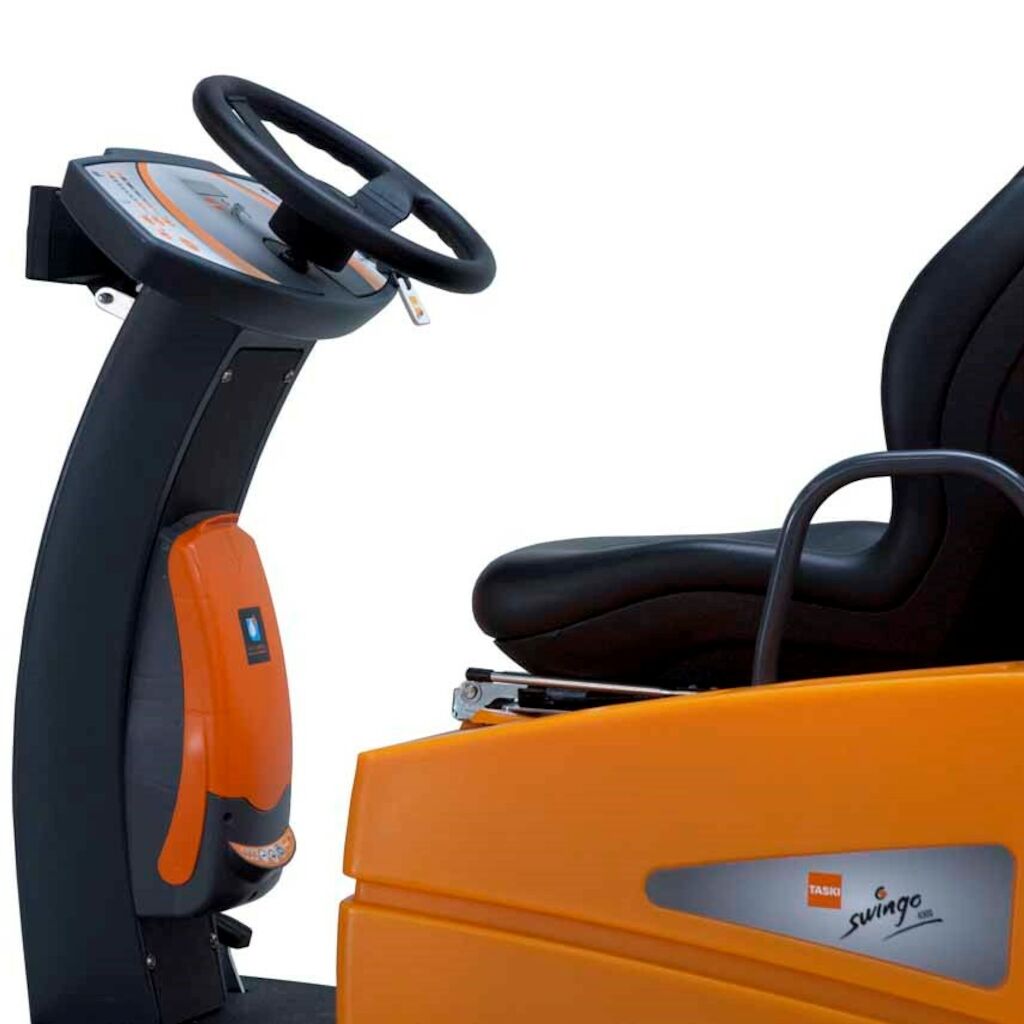 TASKI swingo 4000 Li-Ion 200 1Stk. - 200Ah - Grosse Aufsitz-Scheuersaugmaschine für große Arbeitsflächen