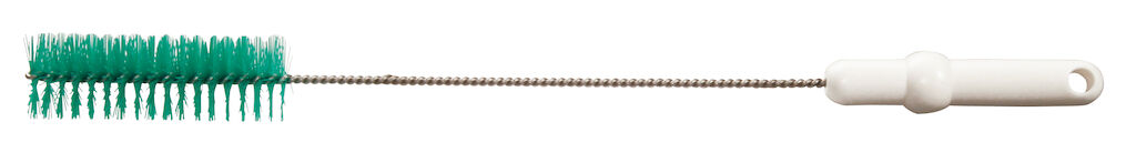HAUG Pullo-, pesuputki- ja lattiakaivojen pesuharjat 2x1kpl - 500 x ø 40 mm - Vihreä