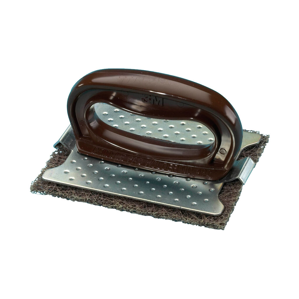 Bakplaatreiniger Houder 1st - 11.4 x 14 cm - Bakplaatreiniger - houder incl. 1 pad