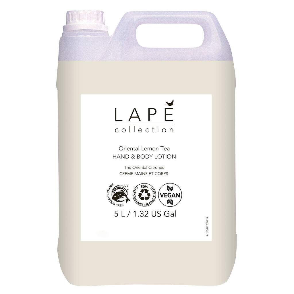 LAPĒ Collection Oriental Lemon Tea Hand & Body Lotion 2x5L - Crema mani e corpo