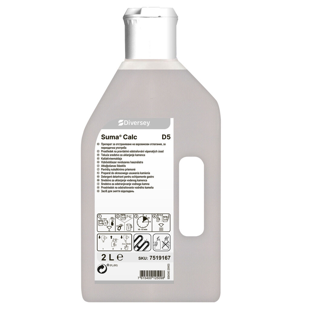 Suma Calc D5 6x2L - Detergent detartrant pentru echipamente gastro