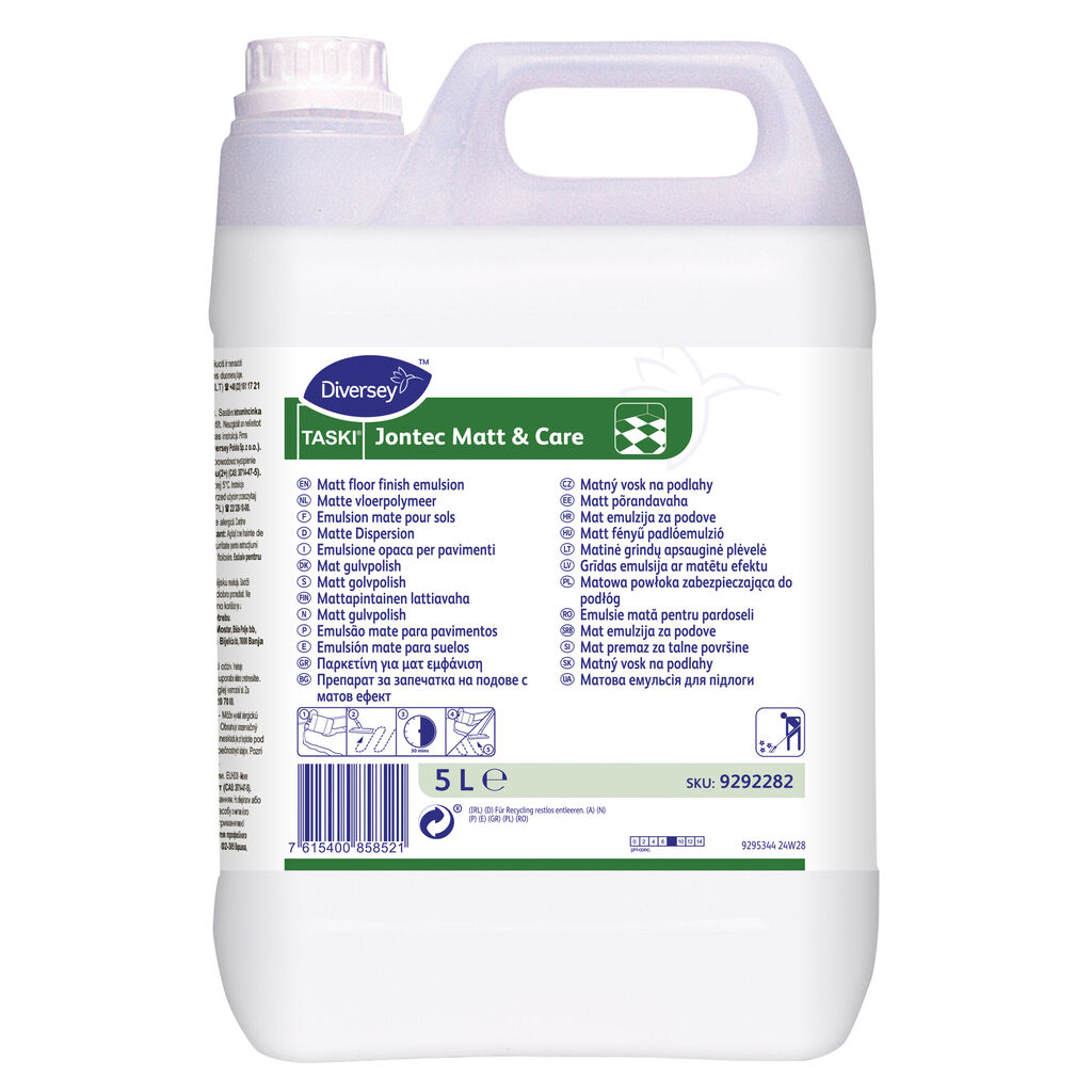 TASKI Jontec Matt & Care 2x5L - Matte vloeremulsie