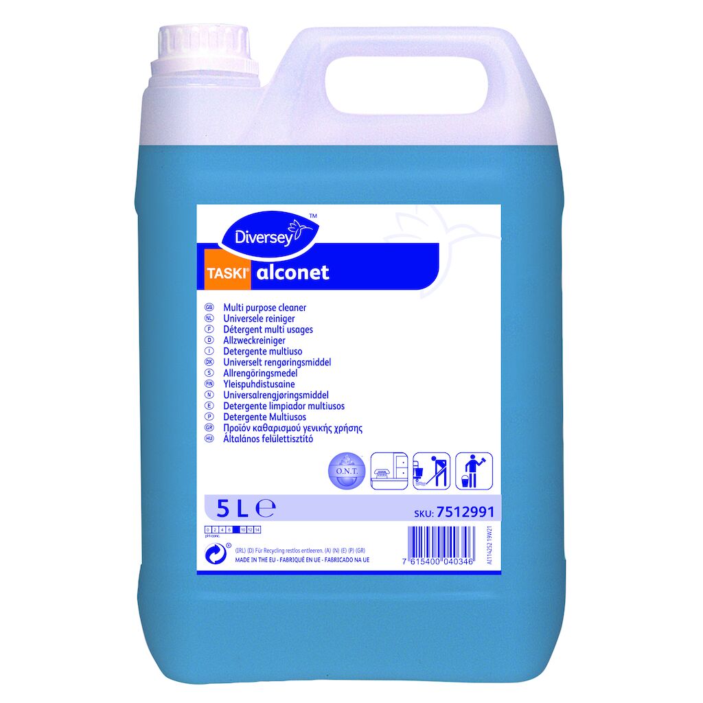 TASKI alconet 2x5L - Détergent intérieur multi-usages
