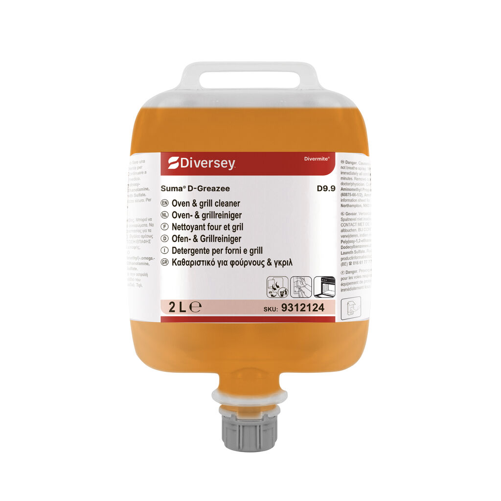 Suma D-Greazee D9.9 2x2L - Détergent pour fours et grils