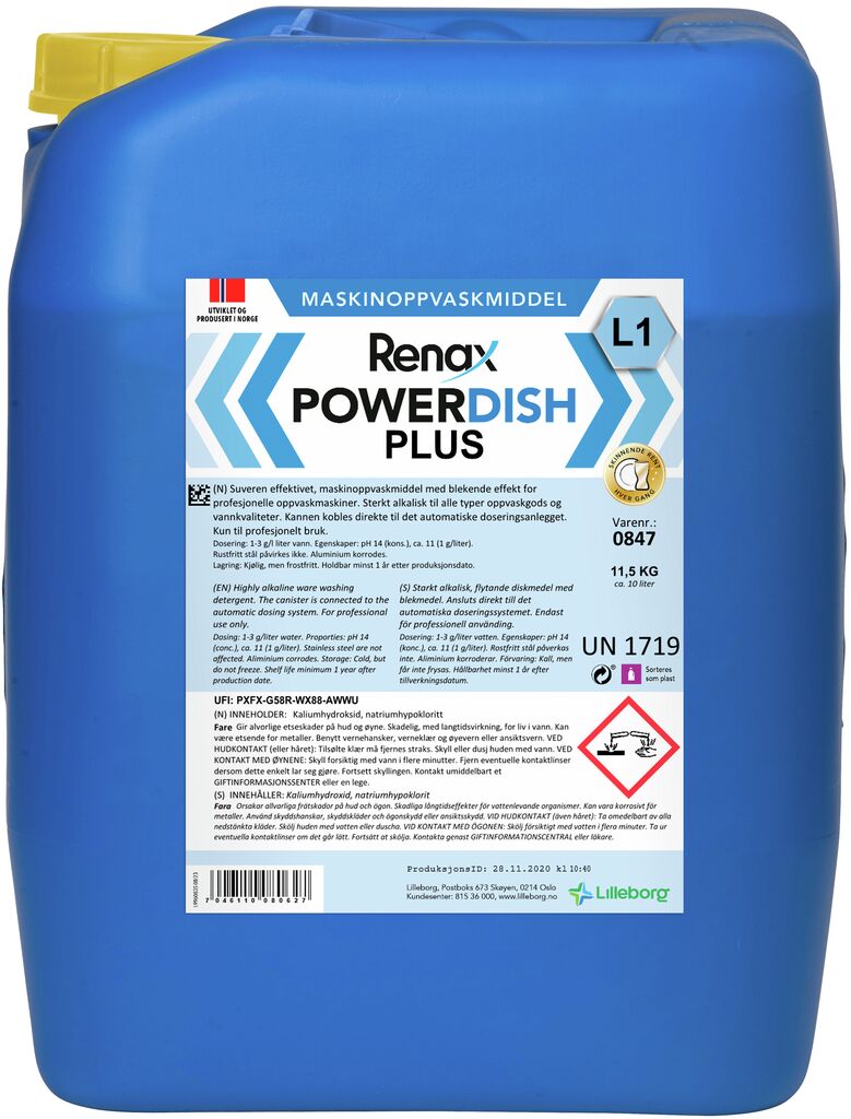 RENAX POWERDISH PLUS 11.5kg