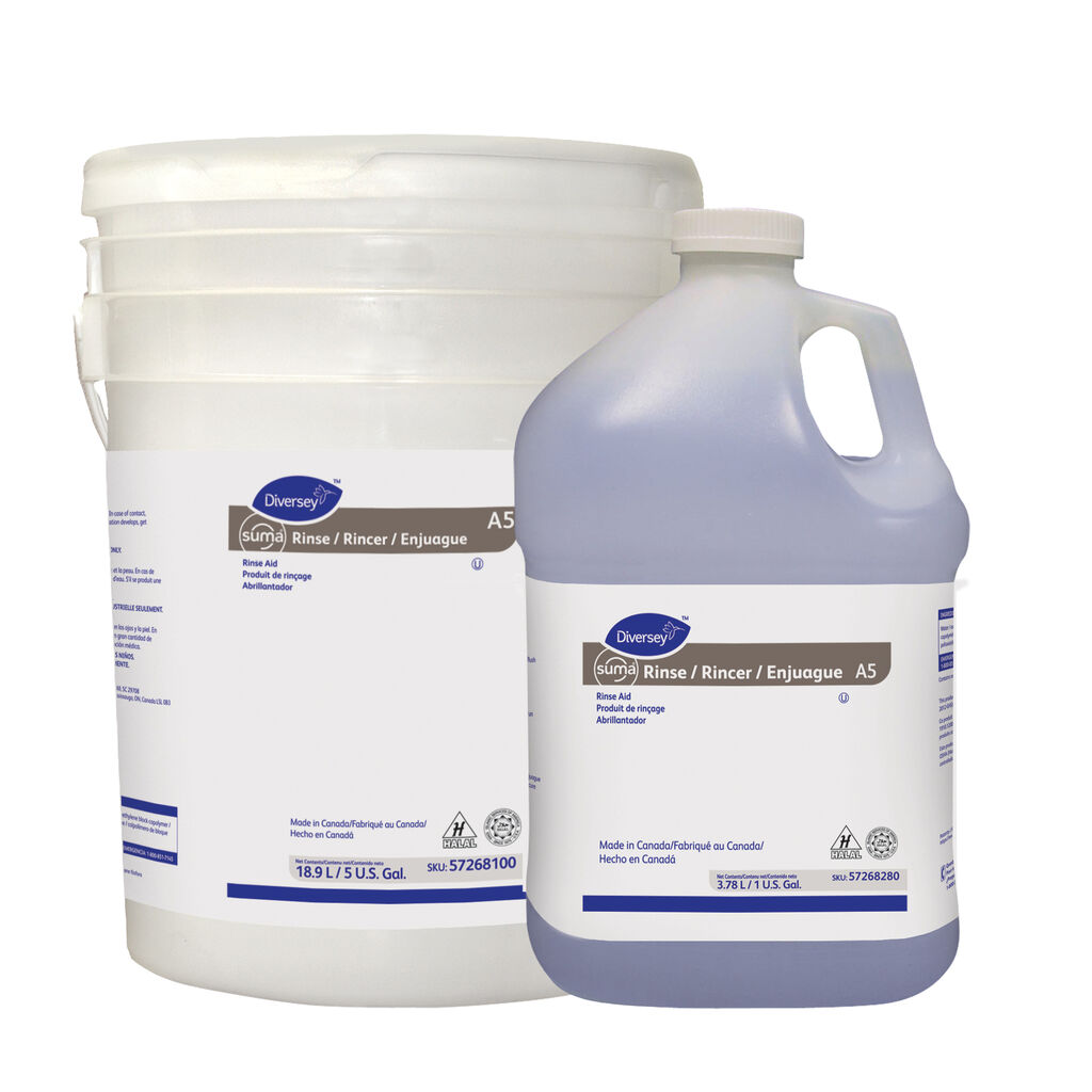 Suma® Rinse A5 A5, 1gal, 4/CT - Rinse Aid