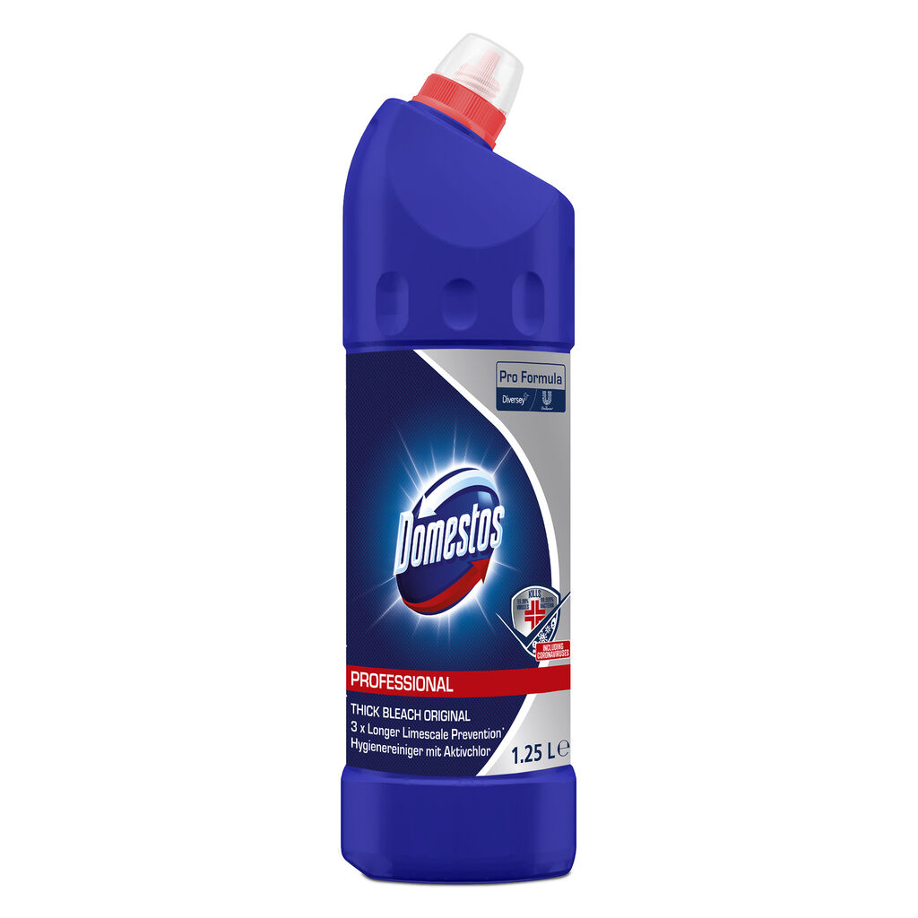 Domestos Pro Formula Original 12x1.25L - Thick bleach
