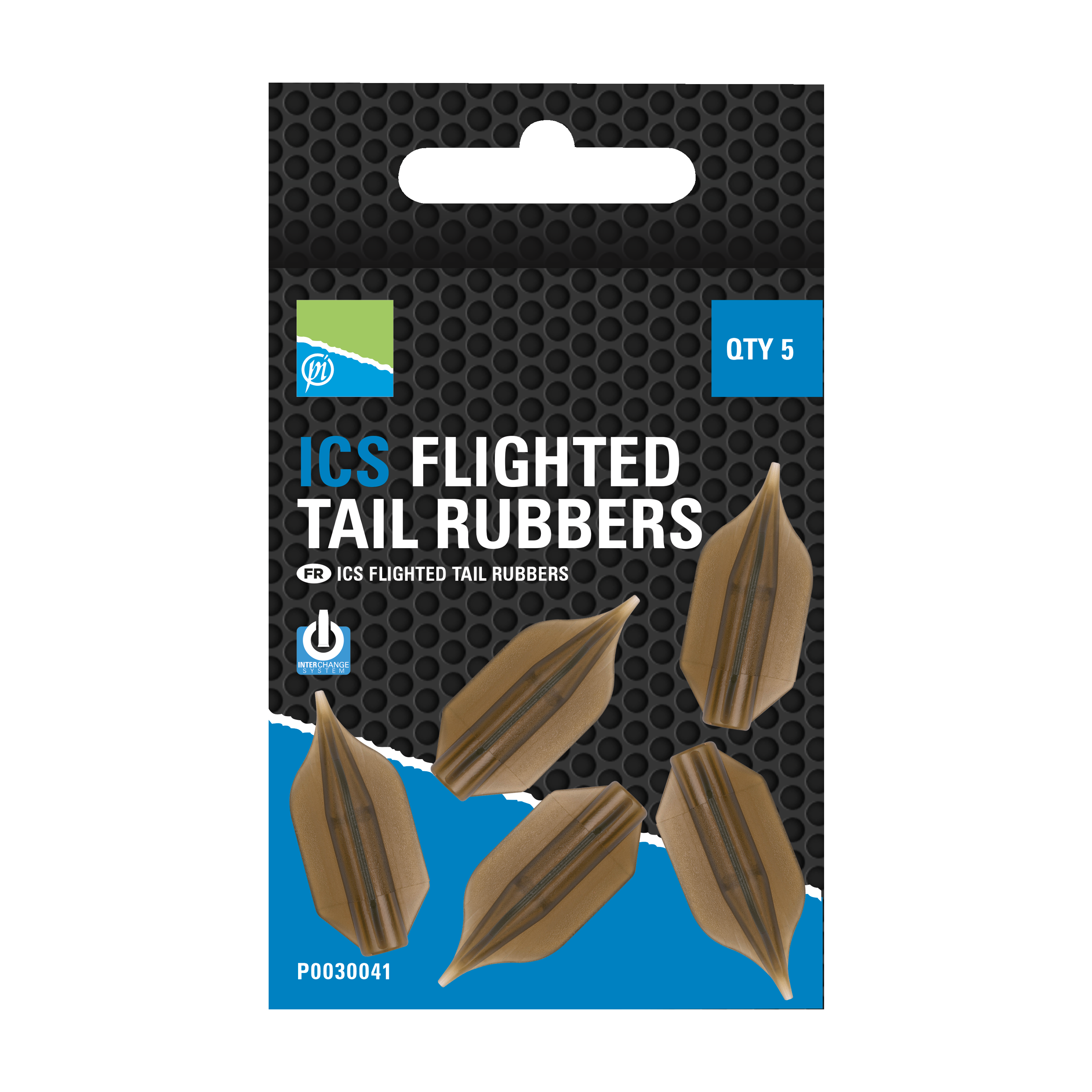 Ics Flighted Tail Rubbers