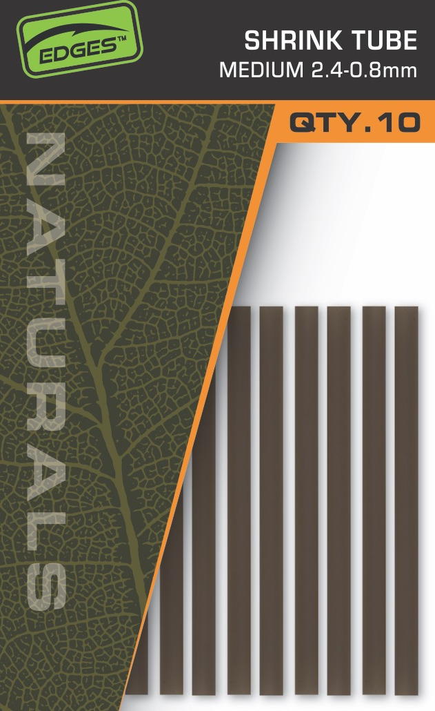 Edges Naturals Shrink Tube M 2.4-0.8mm 10pcs
