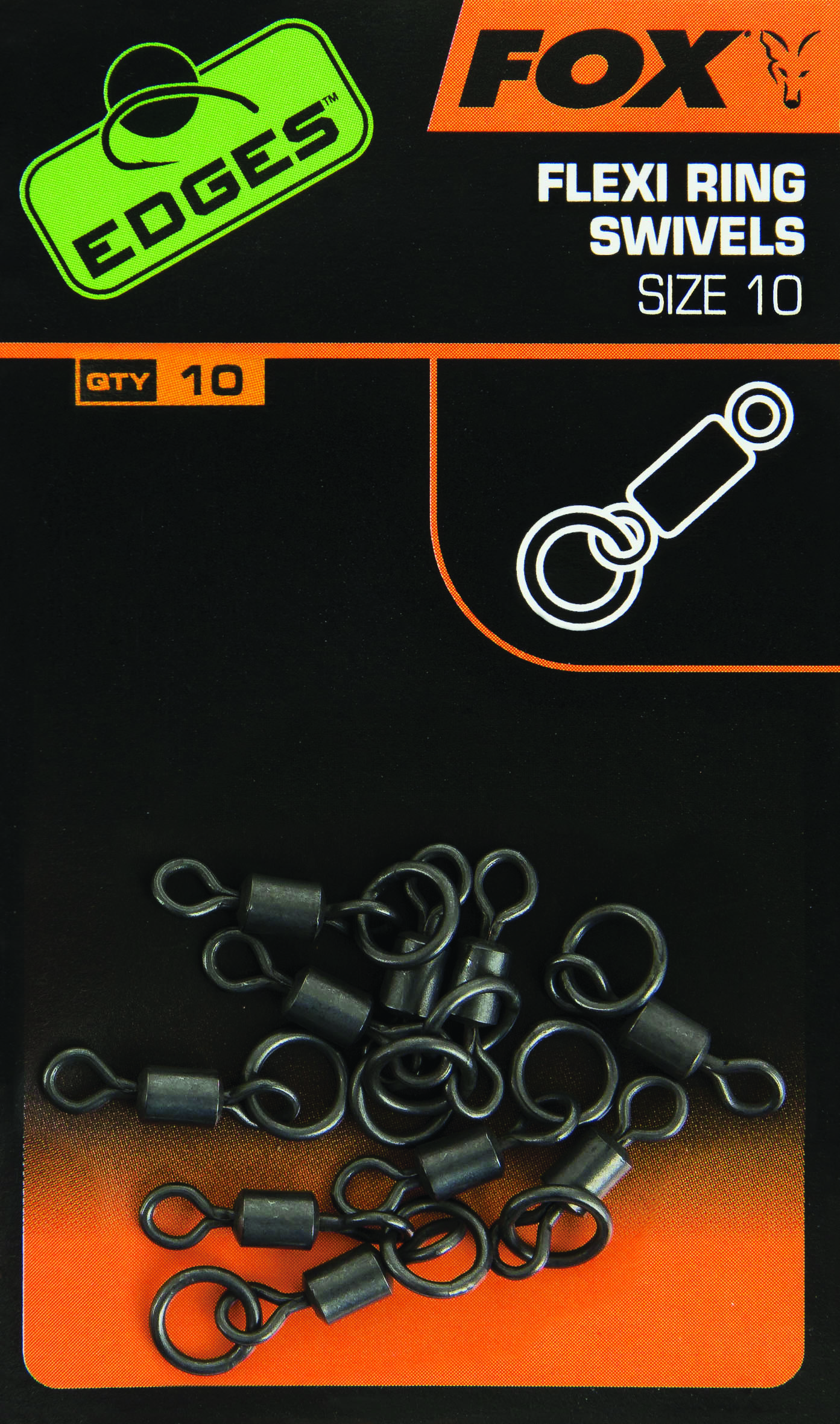 Edges Flexi Ring Swivel 10 10pcs