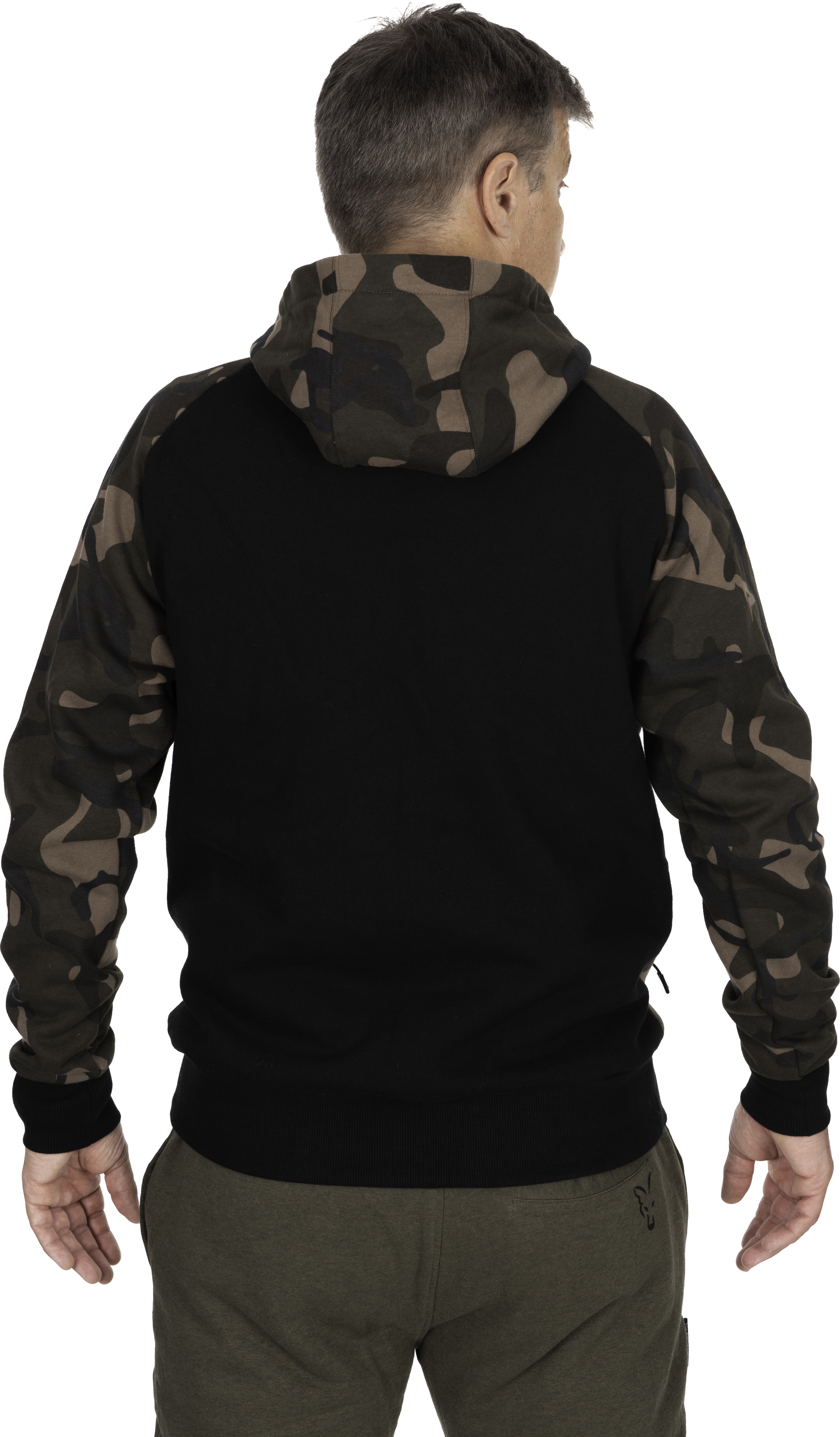 Black Camo Pullover Premium 310 Hoodie XL