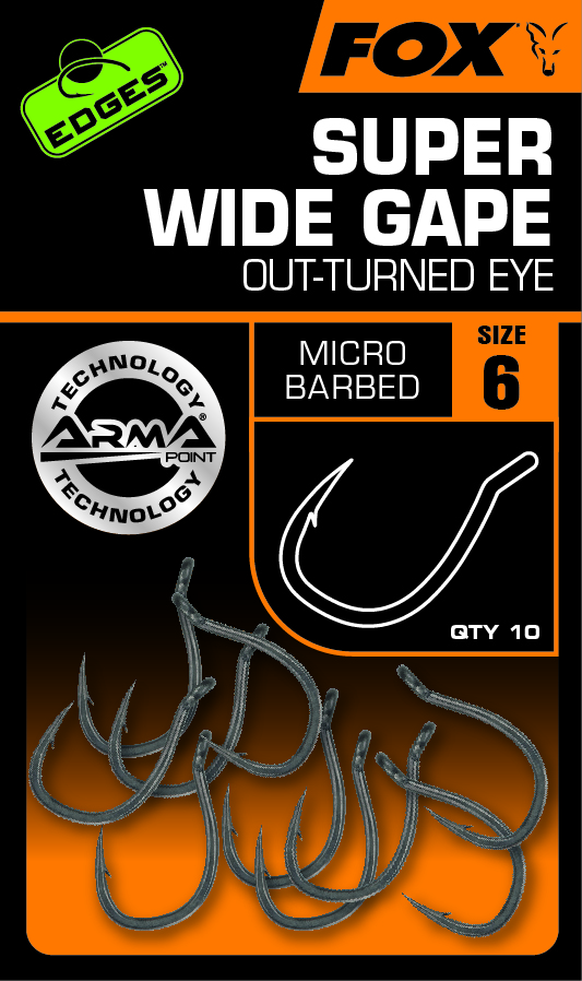 Edges Armapoint Super Wide Gape Outturned Eye Size 4