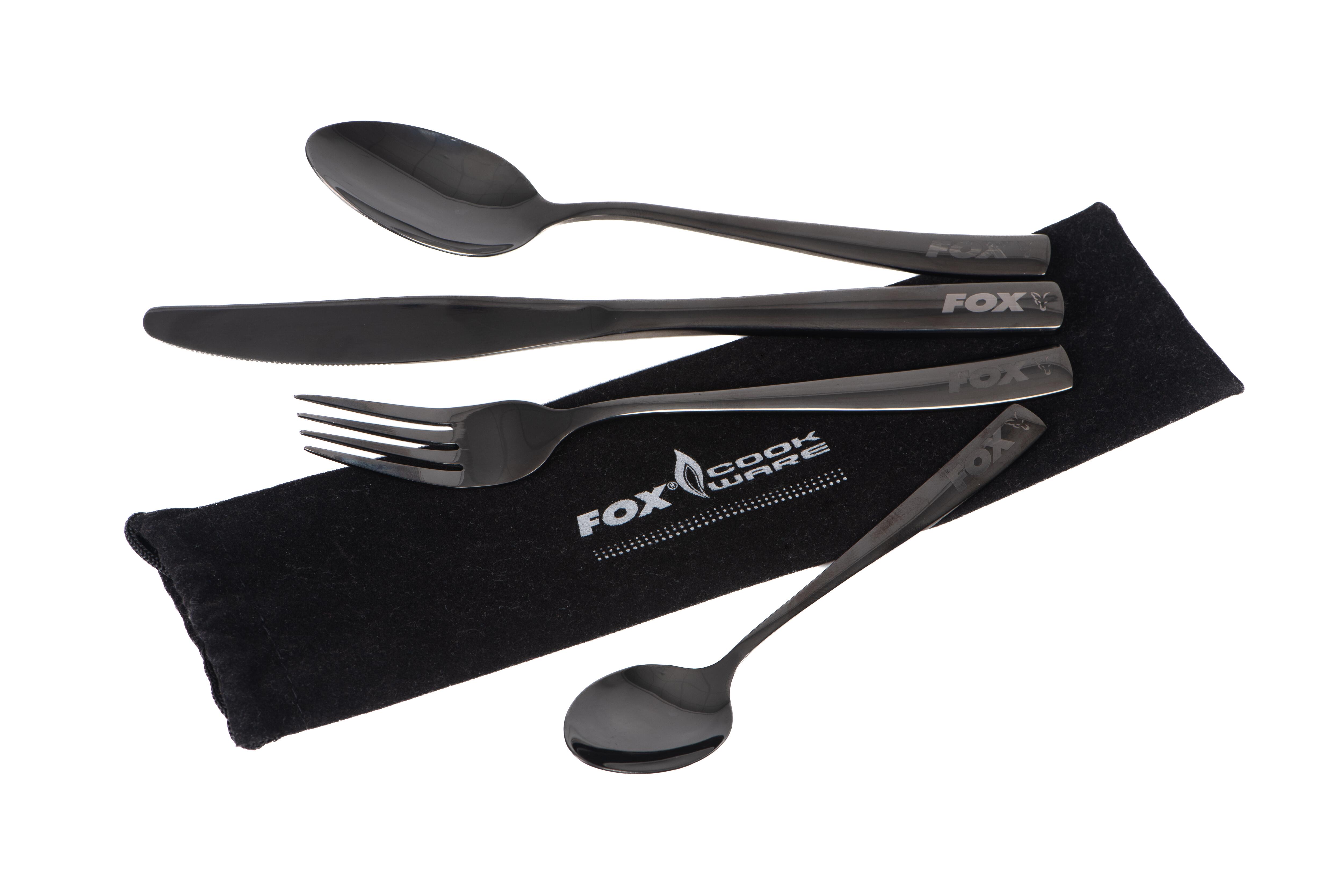 Cookware Black Stainless Cutlery Set
